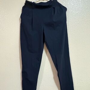 NWOT ADAY Blue  Nylon-Blend Top